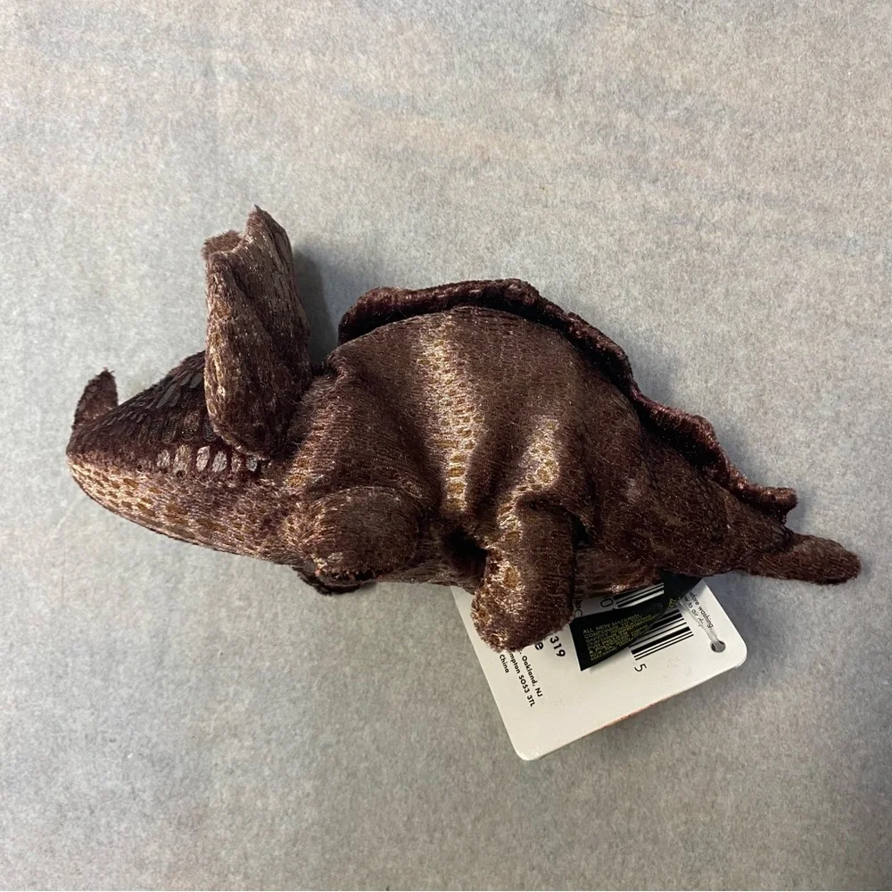 Vintage Zonies Earth Zone Collection Dinosaurs Plush Stego Tyrone Dimi 1996 NWT
